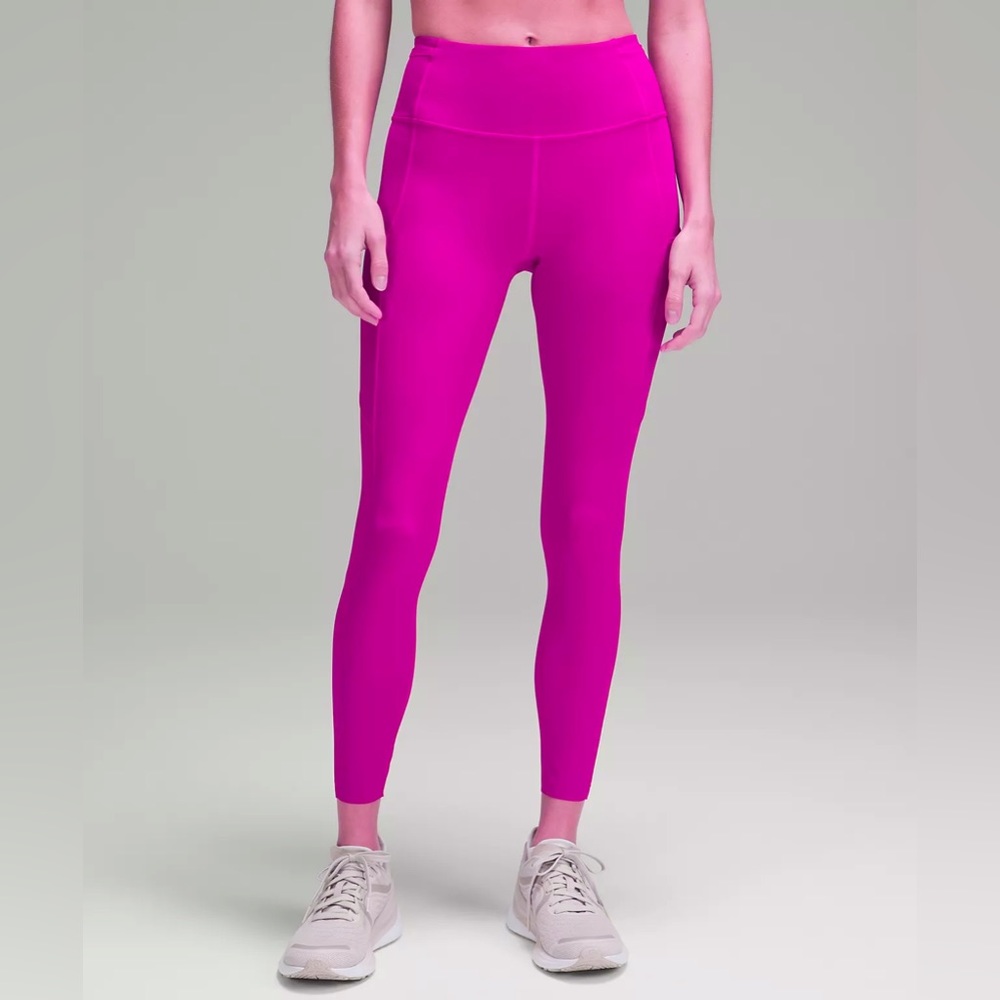 COPY - Fast and Free high-rise tight 25” deep fuschia no longer made